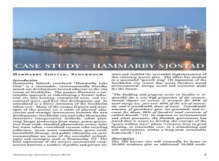 Hammarby Sjostad_Case Study_Jonas Risen_Cover Image