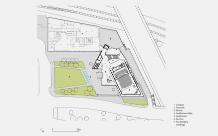 Ground Level Plan-Maryland Institute College of Art Brown Center