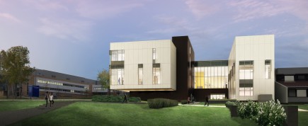 Rendering-Montgomery College Student Affairs and Science Building