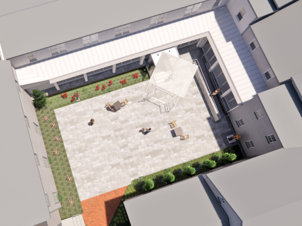 -Academy Art Museum Renovation & Courtyard Entrance 