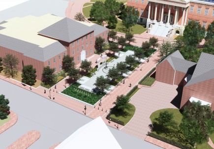 Rendering -Lawyers' Mall Reconstruction