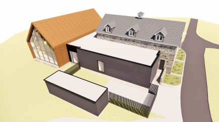 Rendering-Cylburn Arboretum Friends Nature Education Center