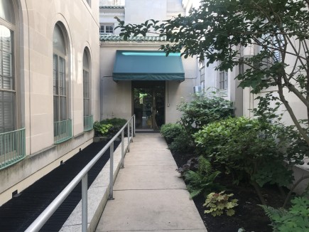 Entrance Before-University Baptist Church Entry & Welcome Center