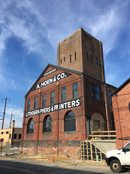 Construction-Hoen & Co. Lithograph Center for Neighborhood Innovation Redevelopment