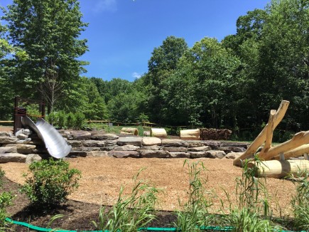 Construction -Jefferson Patterson Park RITES Trail Exhibits & Playground